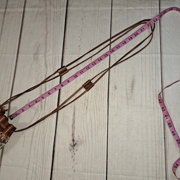 Handcrafted in India Genuine Leather Bucket Bag Purse - Picture 9 of 9